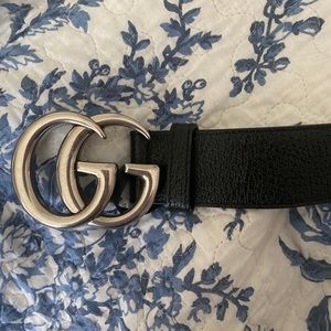 Gucci Marmot Leather Belt